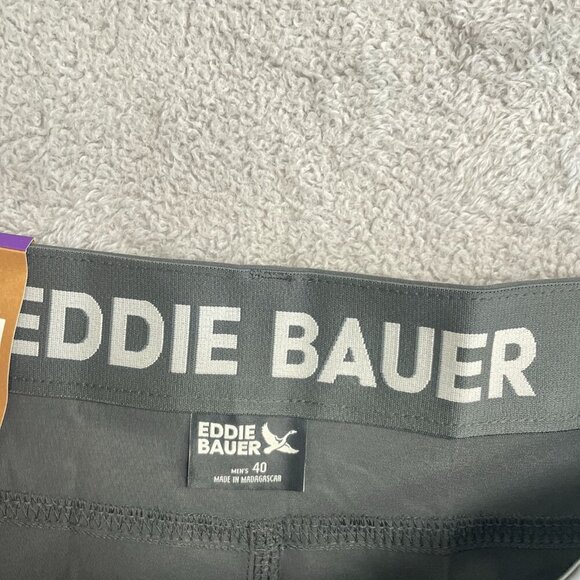 NEW Eddie Bauer Men's Size 40 Rainier 10" Tech Short Black Outdoor Cargo - Picture 5 of 9